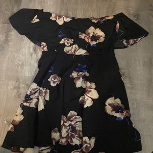 Windsor black floral dress